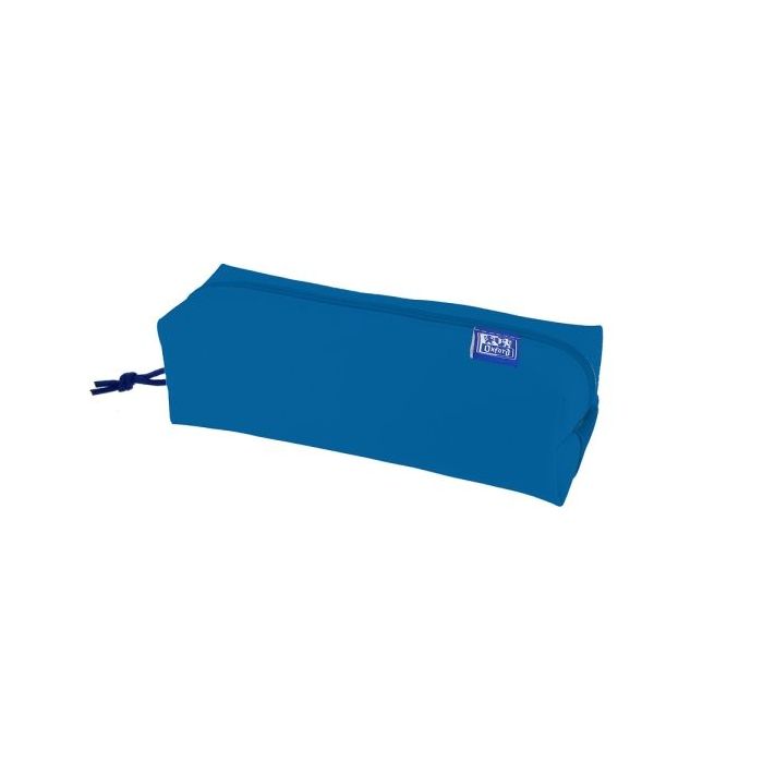 Oxford Kangoo Live and Go Estuche Cuadrado Grande - Goma Elastica para Cuadernos - Color Azul Marino