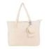 Oxford Endless Tote Bag 14L - Amplio Compartimento - 9 Bolsillos - Incluye Neceser Interior, Monedero y Tarjetero - Color Beige