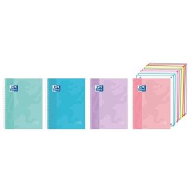 Oxford Cuaderno de Espiral - Formato A4+ - 200 Hojas - Cuadricula 5x5mm - Tapa Extradura - Anti Traspaso de Tinta - Digitalizaci