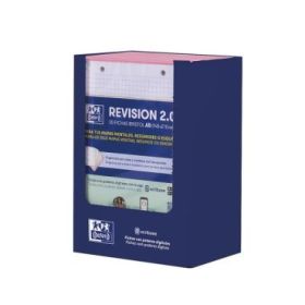 Oxford Expositor con 10 Packs de 30 FlashCards 2.0 - Formato A5 - Cuadricula 5x5mm - Cartulina de 250g - Digitalizacion de Texto