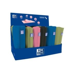Oxford Live and Go Expositor con 22 Estuches - 8 Rectangulares Medianos - 10 Cuadrados Compactos - 4 Cuadrados Grandes - 39.5x24