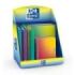 Oxford Gradient Expositor con 14 Productos - 5 Cuadernos de Espiral A4+ - 5 Cuadernos de Espiral A5+ - 4 Carpetas de Anillas A4+