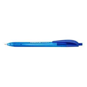 Staedtler 4230 M Boligrafo Retractil - Punta 1mm - Ancho de Linea Medio - Diseño Triangular - Color Azul
