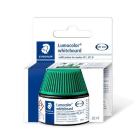 Staedtler Bote de Tinta para Recarga Rotulador Lumocolor 351 - Capacidad 30ml - Color Verde