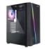 Unykach Glayze Caja Torre ATX - Iluminacion ARGB - Lateral Cristal Templado - USB-A 2.0/3.2 y Audio - 1 Ventilador 120mm RGB Ins