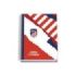 Dohe Atletico de Madrid Coraje y Corazon Cuaderno Espiral Tapa Dura - Tamaño A5 de 100 Hojas 90gr - Hojas Microperforadas con 2