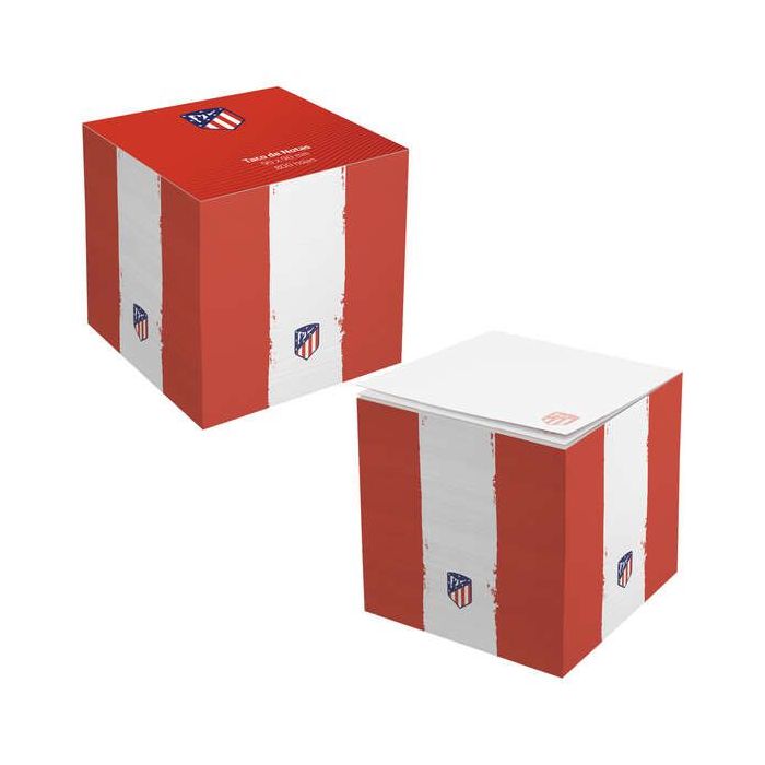 Dohe Atletico de Madrid Taco de 800 Hojas Preimpresas 90x90mm