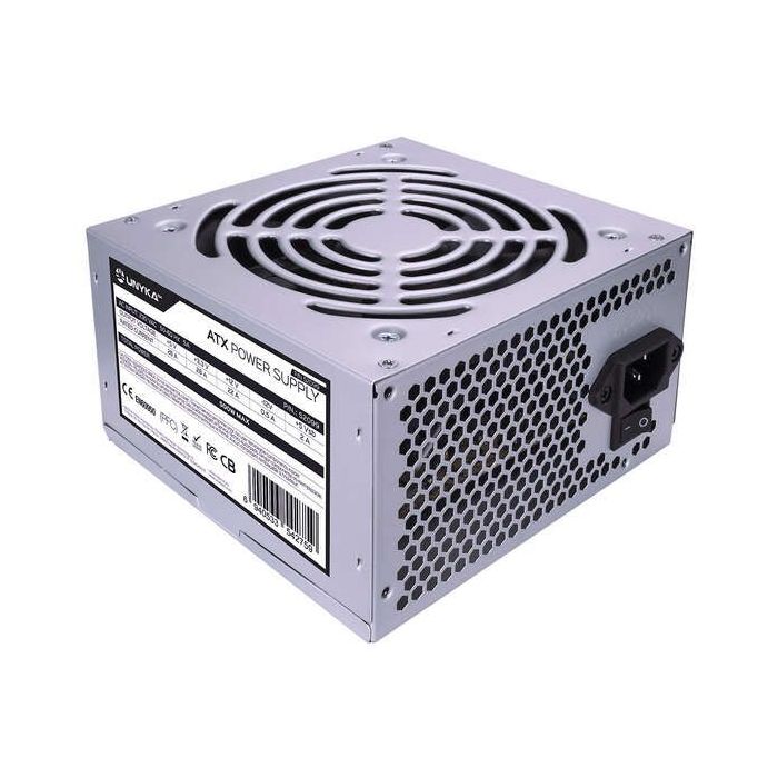 Unykach ATX 500W Fuente de Alimentacion 500W ATX - Ventilador 120mm