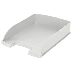 Leitz Plus Standard Bandeja de Sobremesa Portadocumentos - Formato A4 - Color Gris Claro