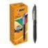Bic 4 Colours Grip Pro Boligrafo de Bola Retractil - Punta de 1mm - Trazo de 0.4mm - Tinta con Base de Aceite - Cuerpo Negro con