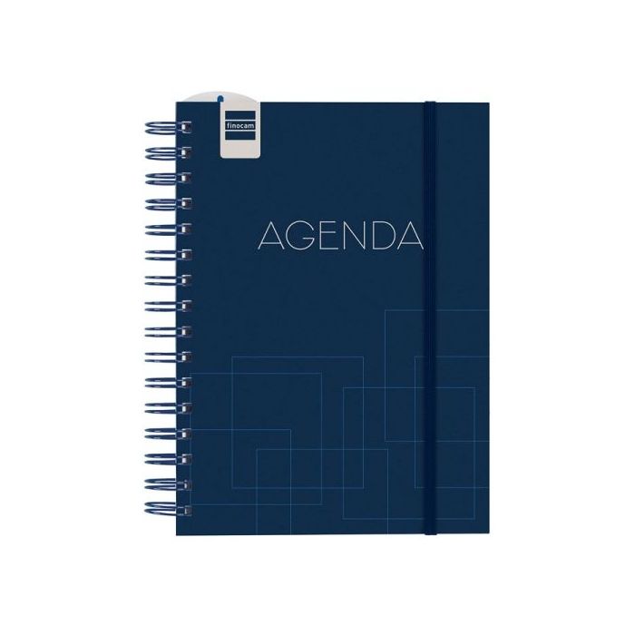 Finocam Institut Agenda Escolar 26/27 - Semana Vista Vertical - Formato 4º - 155x215mm - Tapas de Polipropileno - Papel de 90g/m