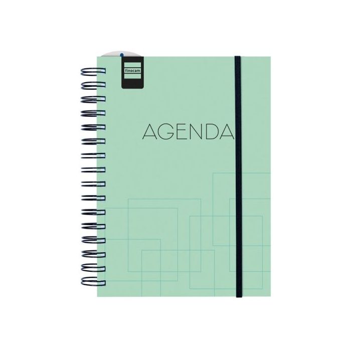 Finocam Institut Agenda Escolar 26/27 - Semana Vista Vertical - Formato 4º - 155x215mm - Tapas de Polipropileno - Papel de 90g/m