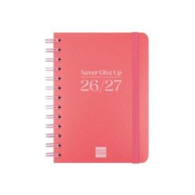 Finocam Cosmo Flex Agenda Escolar 26/27 - Semana Vista Horizontal - Formato 8º - 120x169mm - Tapas de Polipropileno - Papel de 8