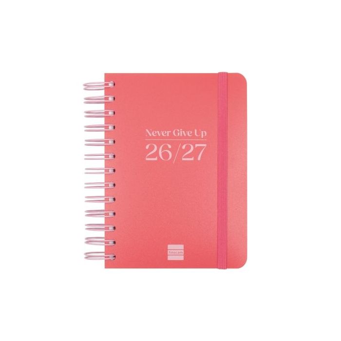 Finocam Cosmo Flex Agenda Escolar 26/27 - 1 Dia por Pagina - Formato 8º - 120x169mm - Tapas de Polipropileno - Papel de 80g/m2 -