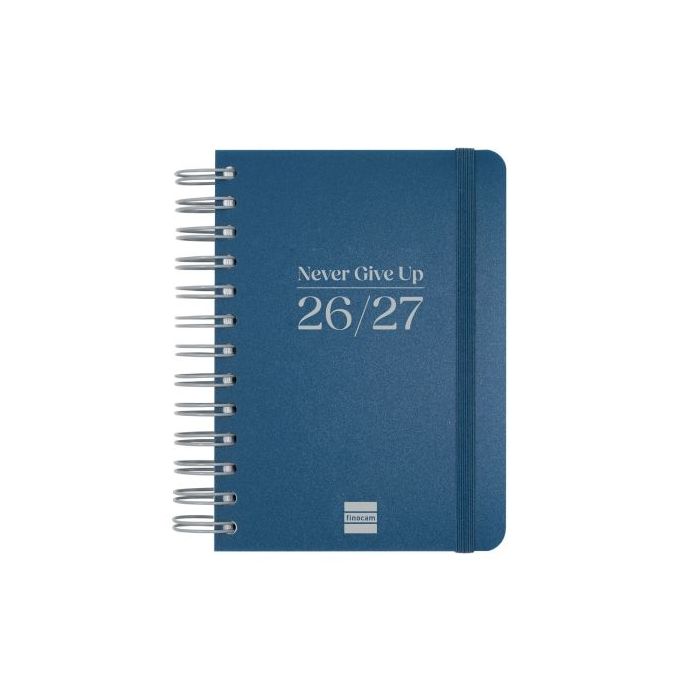 Finocam Cosmo Flex Agenda Escolar 26/27 - 1 Dia por Pagina - Formato 8º - 120x169mm - Tapas de Polipropileno - Papel de 80g/m2 -