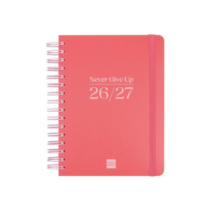 Finocam Cosmo Flex Agenda Escolar 26/27 - 1 Dia por Pagina - Formato 4º - 155x212mm - Tapas de Polipropileno - Papel de 80g/m2 -