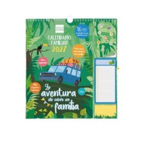 Finocam Sep Calendario de Pared - 16 Meses - Mes Vista - Formato Plus - 215x325mm - Espiral Doble Metalica - Papel de 140g/m2 -