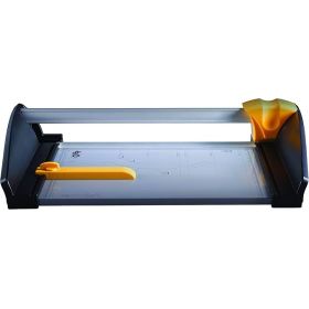 Fellowes Atom Cizalla de Papel - Formato A3 - Pinza - Antideslizante - Guias de Corte - Cuchilla Autoafilable - Capacidad de Cor