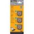 Fellowes Pack de 3 Cuchillas de Repuesto para Cizalla - Corte Microperforado - Corte Plegado - Corte Ondulado - Cuchilla Encapsu