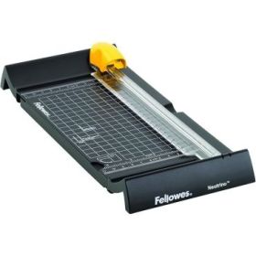 Fellowes Neutrino Cizalla de Papel - Formato A5 - Pinza - Brazo Extensible - Guias de Corte - Cuchilla Autoafilable - Capacidad