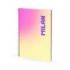 Milan Sunset Cuaderno Espiral Formato A4 Cuadricula 5x5mm - 90 Hojas de 95 gr/m2 - Microperforado, Bandas de Color y 4 Taladros