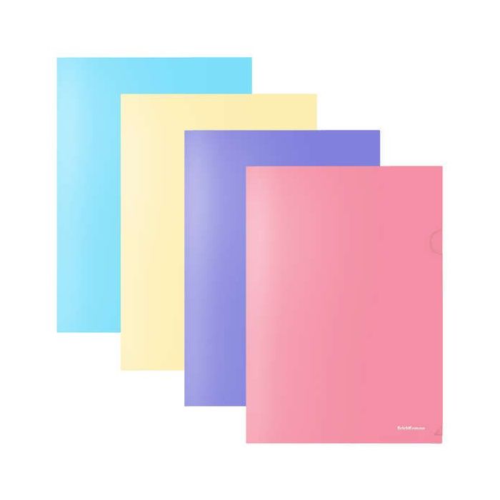 Erichkrause  Dossiers Uñero Fizzy Pastel - A4 Opaco - Color Surtido