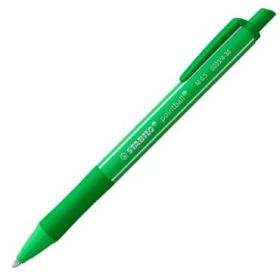 Stabilo Pointball Colorful Boligrafo Retractil - Trazo 0.5mm - Hecho con 87% Bioplastico - Grip Antideslizante - Recargable - Co