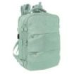Safta Mochila de Cabina - Bolsillo para Portatil hasta 15.6  - Organizador Interno - Portabotellas - Bolsillos Frontales - USB -