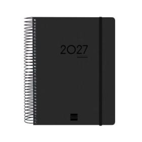 Finocam Ikon Agenda de Espiral Internacional - 16 Meses - 1 Dia por Pagina - Formato E10 - 155x212mm - Tapas de Polipropileno -