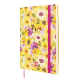 Finocam Dotted Agenda de Tapa Flexible Internacional - 16 Meses - Semana Vista Horizontal - Formato Y10 - 140x204mm - Papel de 8