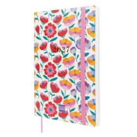 Finocam Dotted Agenda de Tapa Flexible Internacional - 16 Meses - Semana Vista Horizontal - Formato Y10 - 140x204mm - Papel de 8
