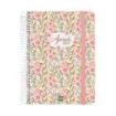 Finocam Cloe Agenda de Espiral - 16 Meses - Semana Vista Horizontal - Formato E10 - 155x212mm - Tapa Dura - Papel de 100g/m2 - C