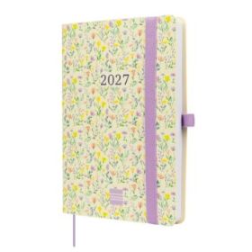 Finocam Capri Agenda de Tapa Blanda - 16 Meses - Semana Vista Horizontal - Formato F4 - 118x168mm - Papel de 80g/m2 - Bolsillo I