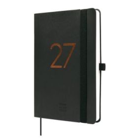 Finocam Capri Agenda de Tapa Blanda en Catalan - 16 Meses - Semana Vista Horizontal - Formato F4 - 118x168mm - Papel de 80g/m2 -