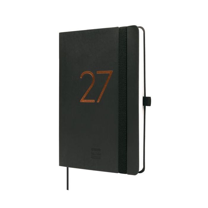Finocam Capri Agenda de Tapa Blanda en Catalan - 16 Meses - Semana Vista Horizontal - Formato F4 - 118x168mm - Papel de 80g/m2 -