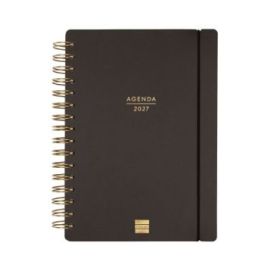 Finocam Haiku Agenda de Espiral - 16 Meses - Semana Vista Horizontal - Formato E10 - 155x212mm - Tapa Dura - Papel de 95g/m2 - C