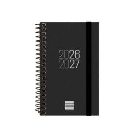 Finocam Espir Agenda Escolar 26/27 - Semana Vista Horizontal - Formato E3 - 79x127mm - Tapas de Polipropileno - Papel de 80g/m2