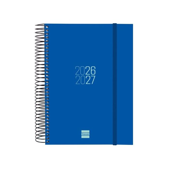 Finocam Espir Agenda Escolar 26/27 - 1 Dia por Pagina - Formato E10 - 155x212mm - Tapas de Polipropileno - Papel de 70g/m2 - Esp
