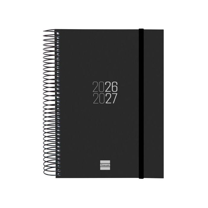 Finocam Espir Agenda Escolar 26/27 en Catalan - 1 Dia por Pagina - Formato E10 - 155x212mm - Tapas de Polipropileno - Papel de 7
