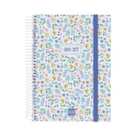 Finocam Secundaria Agenda Escolar 26/27 - 1 Dia por Pagina - Formato 4º - 155x212mm - Tapas de Polipropileno - Papel de 80g/m2 -