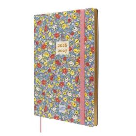 Finocam Mara Agenda de Tapa Flexible Internacional - 18 Meses - Semana Vista Vertical - Formato Y10 - 140x204mm - Papel de 80g/m