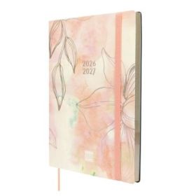 Finocam Mara Agenda de Tapa Flexible Internacional - 18 Meses - Semana Vista Vertical - Formato Y10 - 140x204mm - Papel de 80g/m