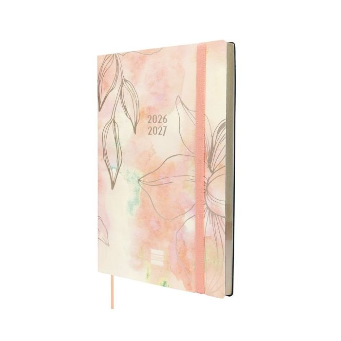 Finocam Mara Agenda de Tapa Flexible Internacional - 18 Meses - Semana Vista Vertical - Formato Y10 - 140x204mm - Papel de 80g/m