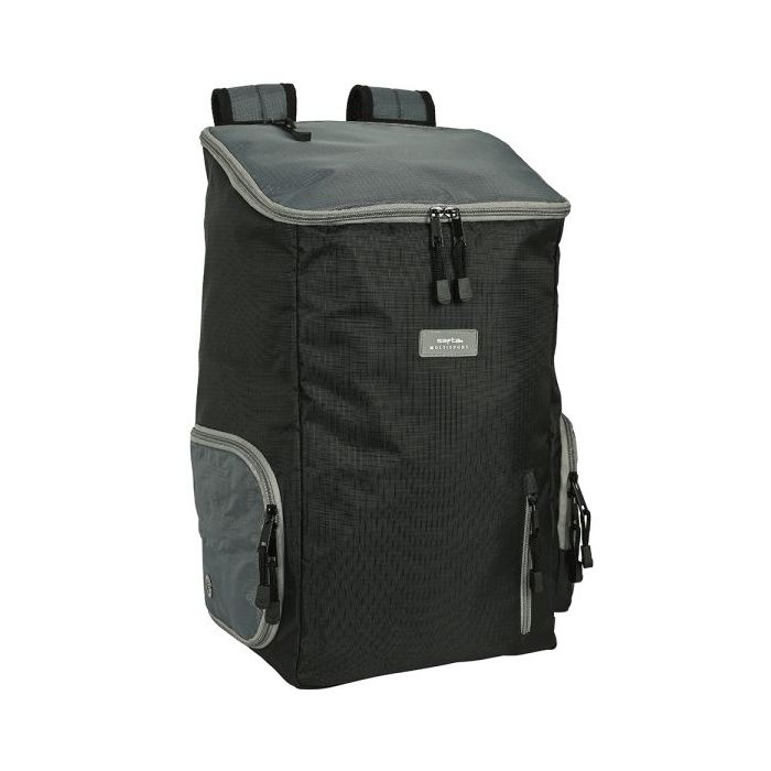 Safta Mochila Multideporte - Compartimento para Portatil hasta 13.3  - Bolsillos Internos de Red - Bolsillo Lateral Impermeable