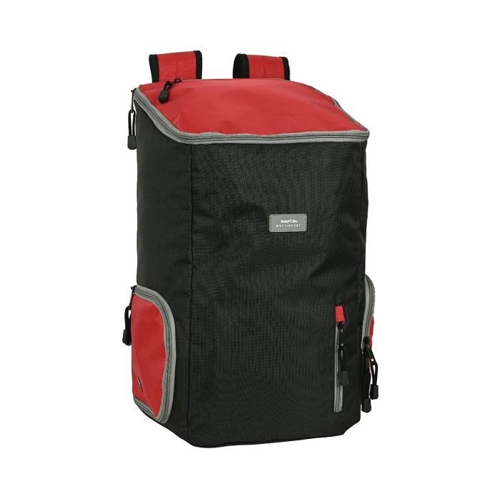 Safta Mochila Multideporte - Compartimento para Portatil hasta 13.3  - Bolsillos Internos de Red - Bolsillo Lateral Impermeable