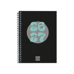 Finocam Cool Agenda Escolar 26/27 - Semana Vista Horizontal - Formato 8º - 120x164mm - Tapas de Carton Forrado - Papel de 80g/m2