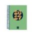 Finocam Cool Agenda Escolar 26/27 - 1 Dia por Pagina - Formato 8º - 120x164mm - Tapas de Carton Forrado - Papel de 80g/m2 - Espi