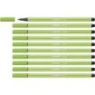 Stabilo Pen 68 Rotulador de Punta de Fibra - Trazo de 1mm aprox. - Tinta con Base de Agua - Color Verde Claro