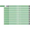 Stabilo Pen 68 Rotulador de Punta de Fibra - Trazo de 1mm aprox. - Tinta con Base de Agua - Color Verde