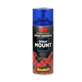 Scotch Spraymount Adhesivo en Spray 400ml - Excelente Adherencia - Color Transparente